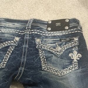 Buckle Boot Cut Jeans